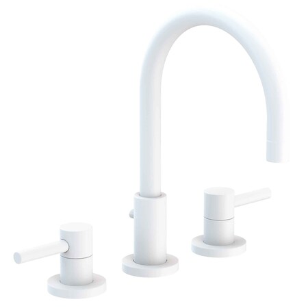 Newport Brass Widespread Lavatory Faucet in Matte White 1500-52